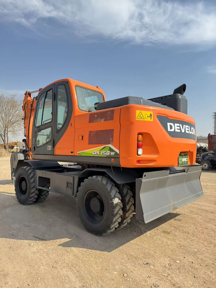 New DEVELON DX150W Wheel Excavator for Sale | DEVELON DX150W Price detail photo 3