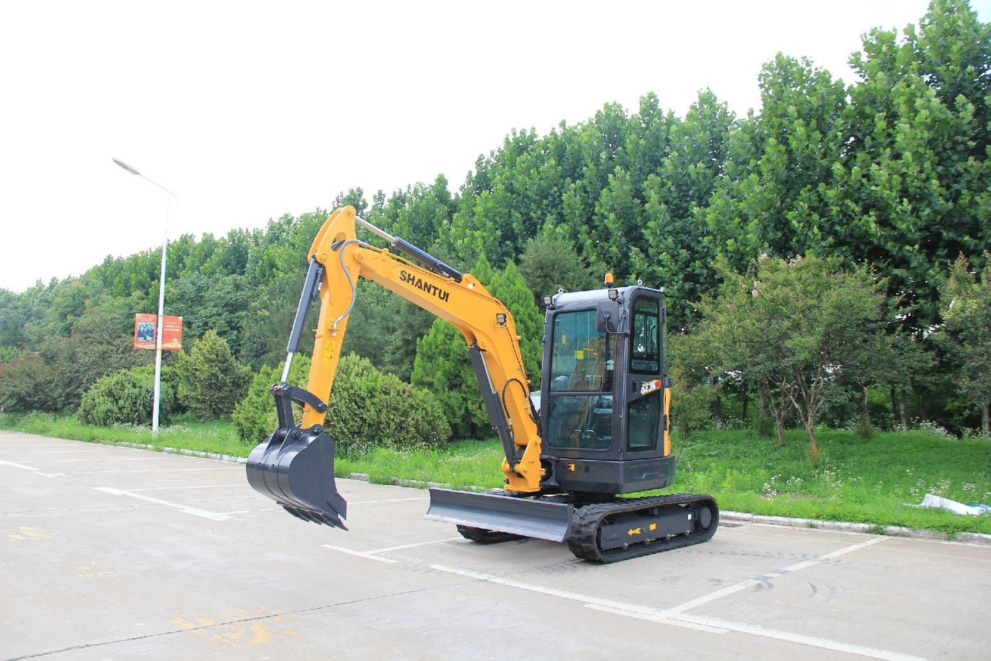 New Shantui SE36SR Excavator for Sale detail view