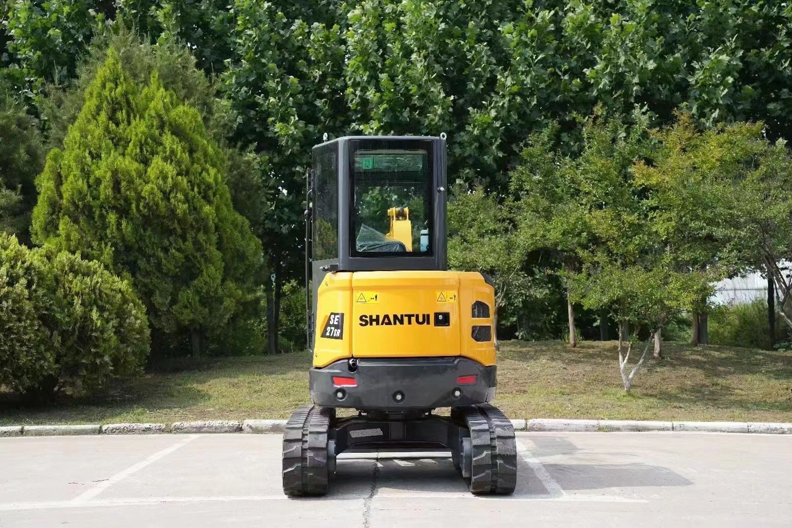 New Shantui SE27SR Excavator for Sale detail view