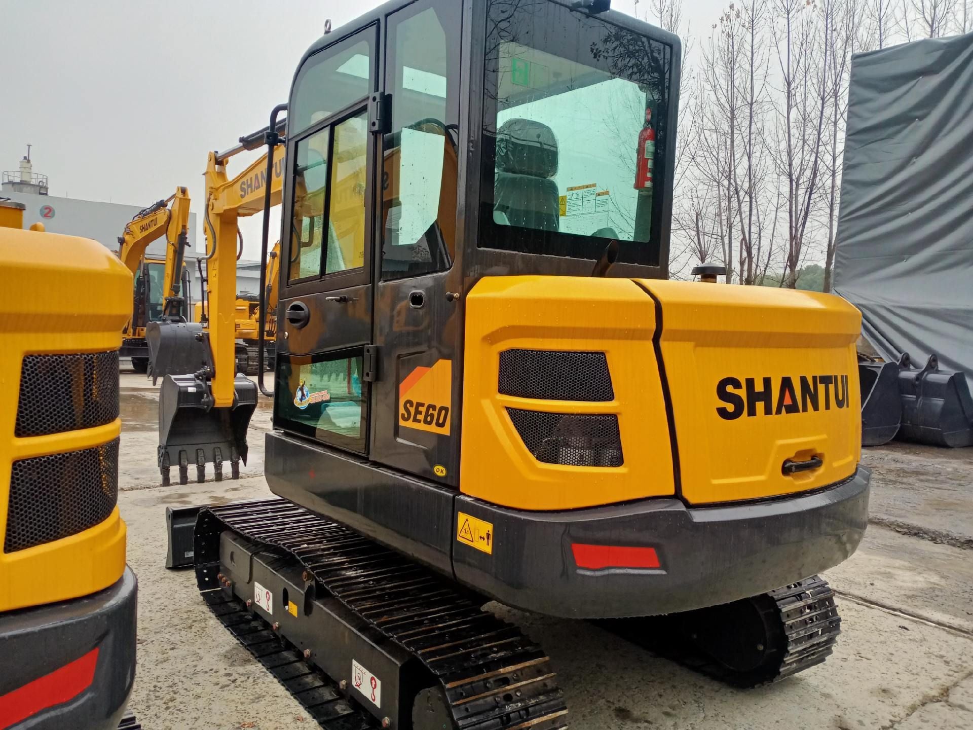 New Shantui SE60 Excavator for Sale front view