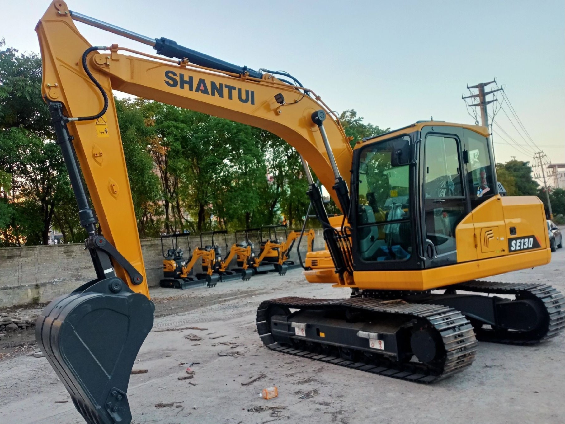 New Shantui SE130 Excavator for Sale - Alternative Stock detail view