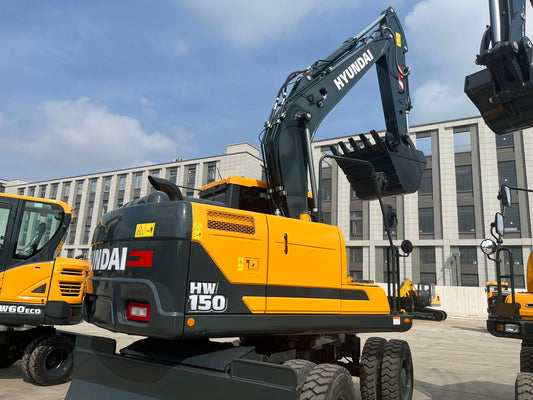 New Hyundai HW150 Excavator for Sale rear side view
