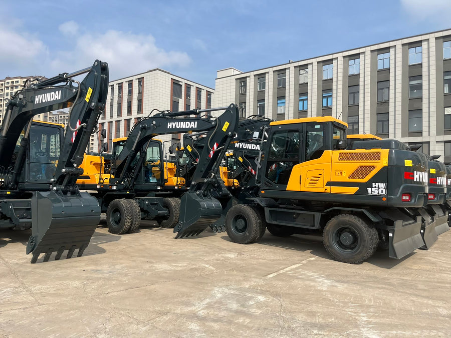 New HYUNDAI HW150 Wheel Excavator for Sale | HYUNDAI HW150 Price detail photo 5