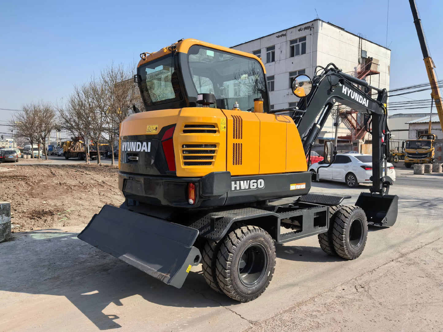 New Hyundai HW60 Excavator for Sale front view