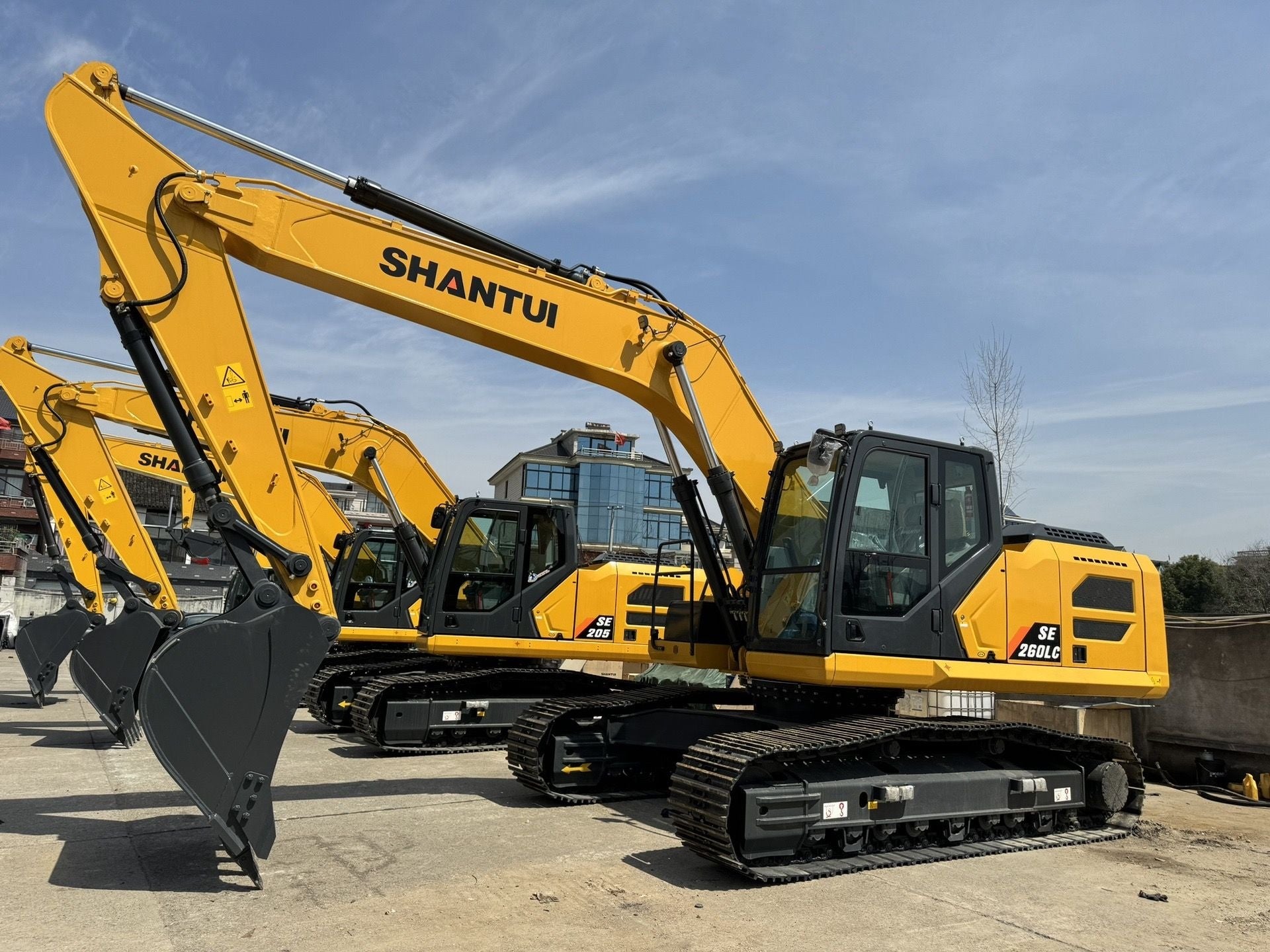 New Shantui SE260LC Excavator for Sale - Updated Model detail view