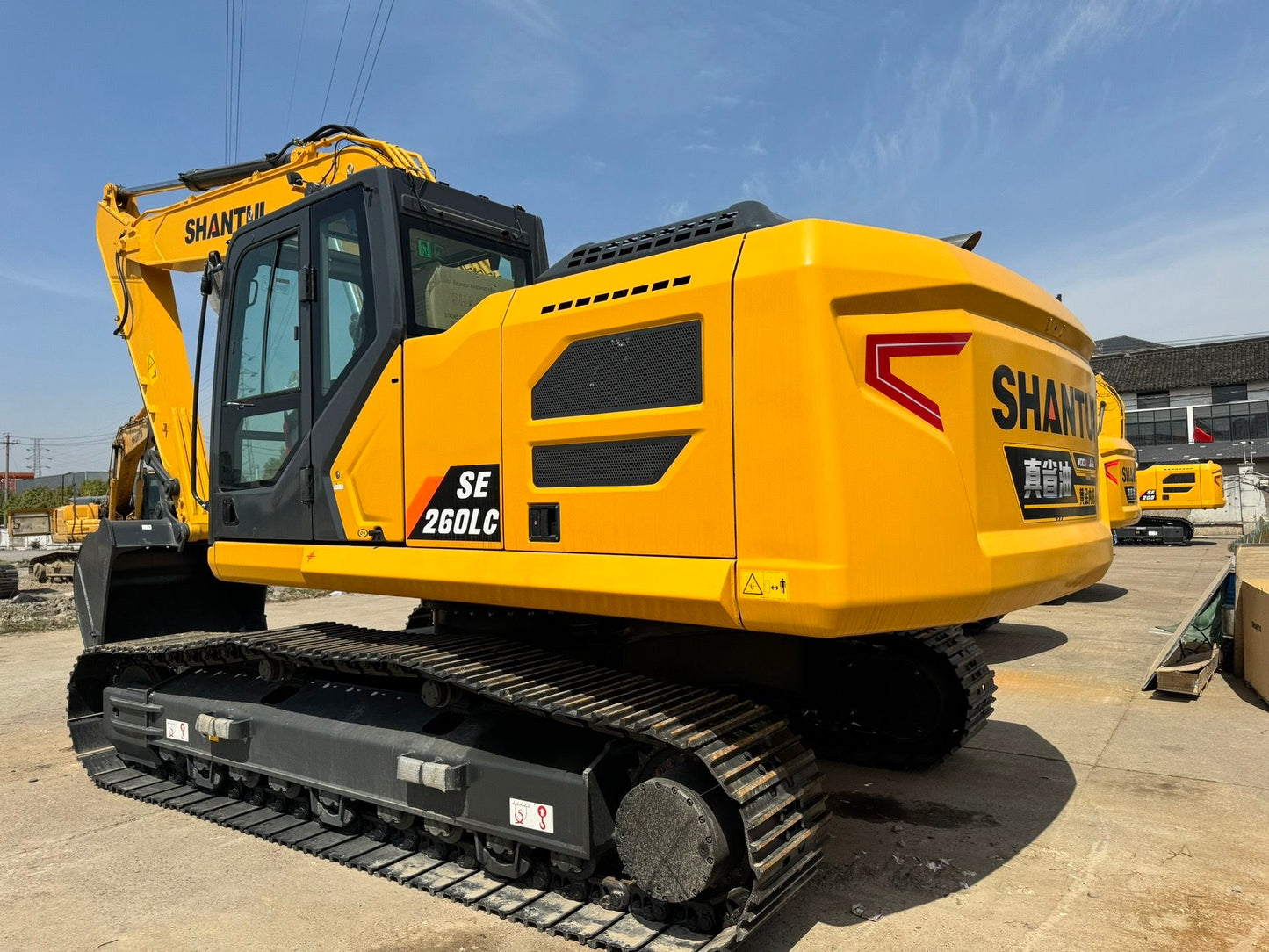 New Shantui SE260LC Excavator for Sale detail view