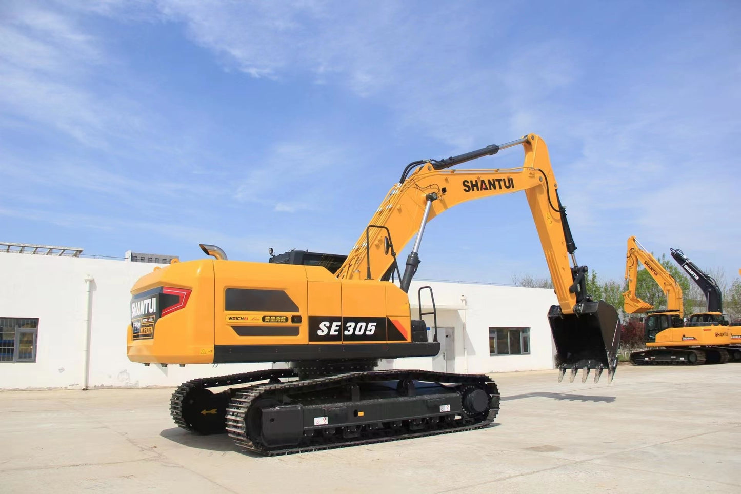 New Shantui SE305 Excavator for Sale rear side view