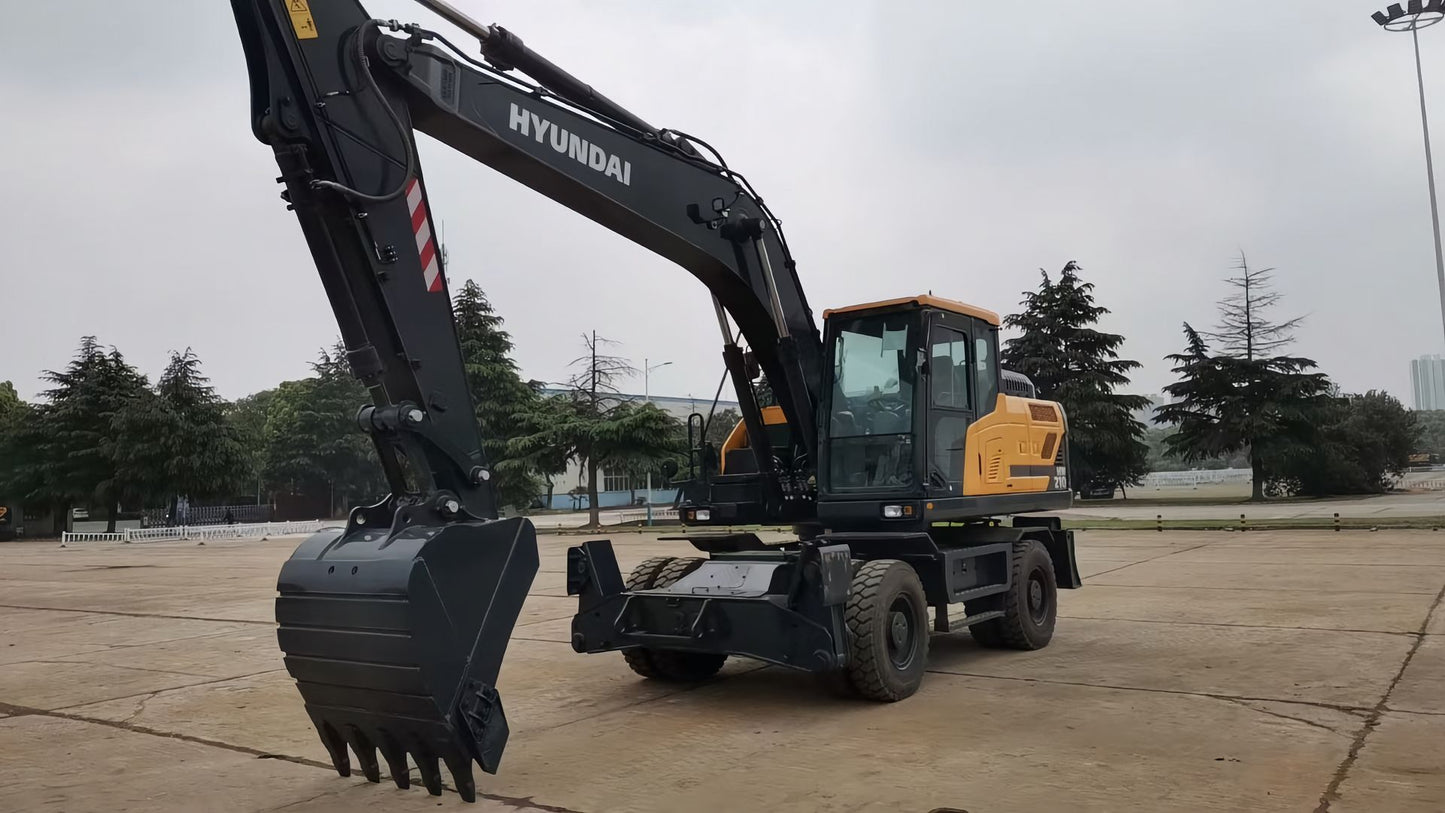 New Hyundai HW210 Excavator for Sale detail view