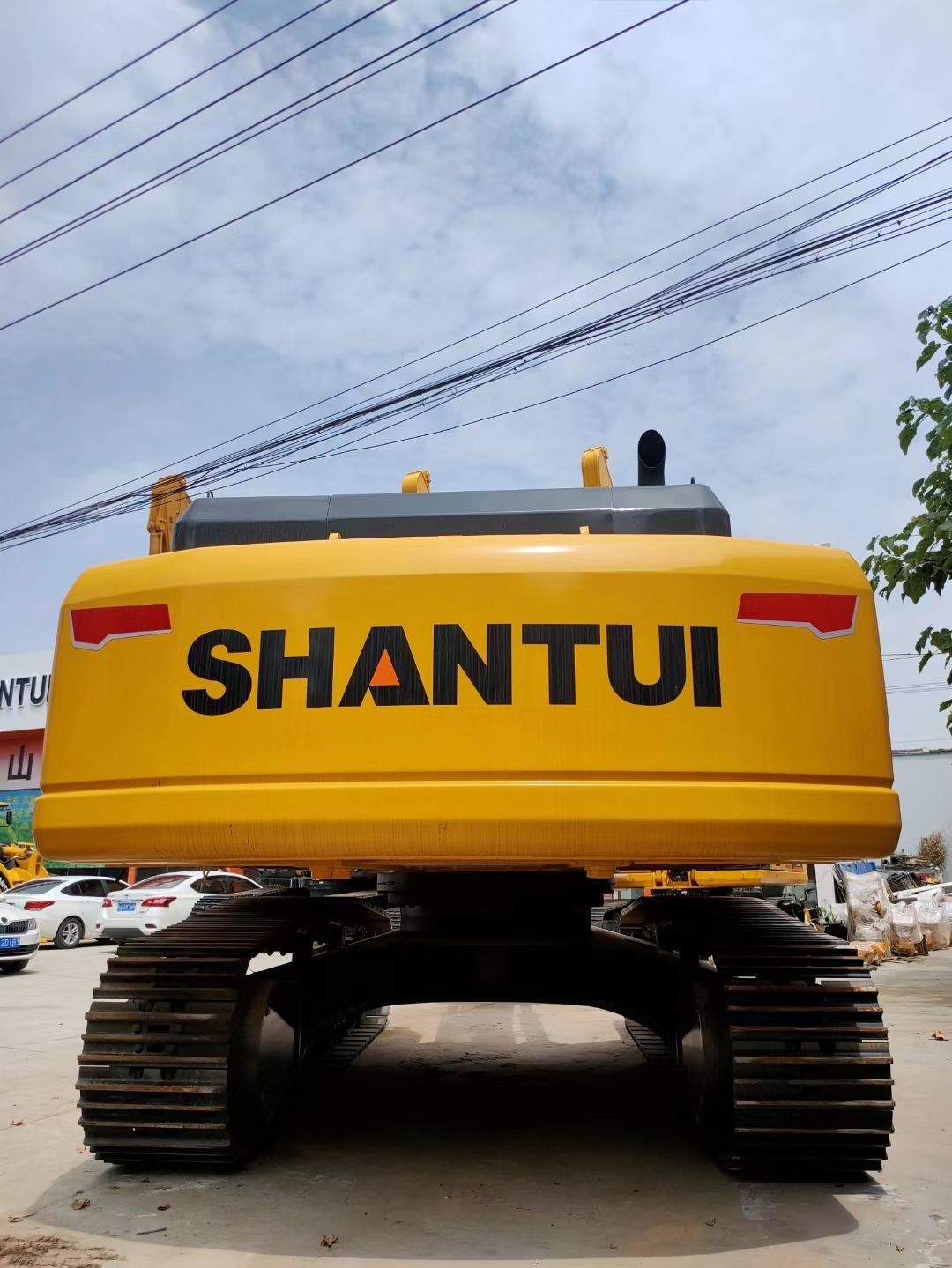 New Shantui SE335LC Excavator for Sale front view