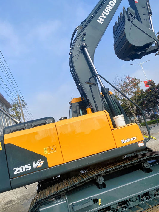 New Hyundai R205VS Excavator for Sale rear side view