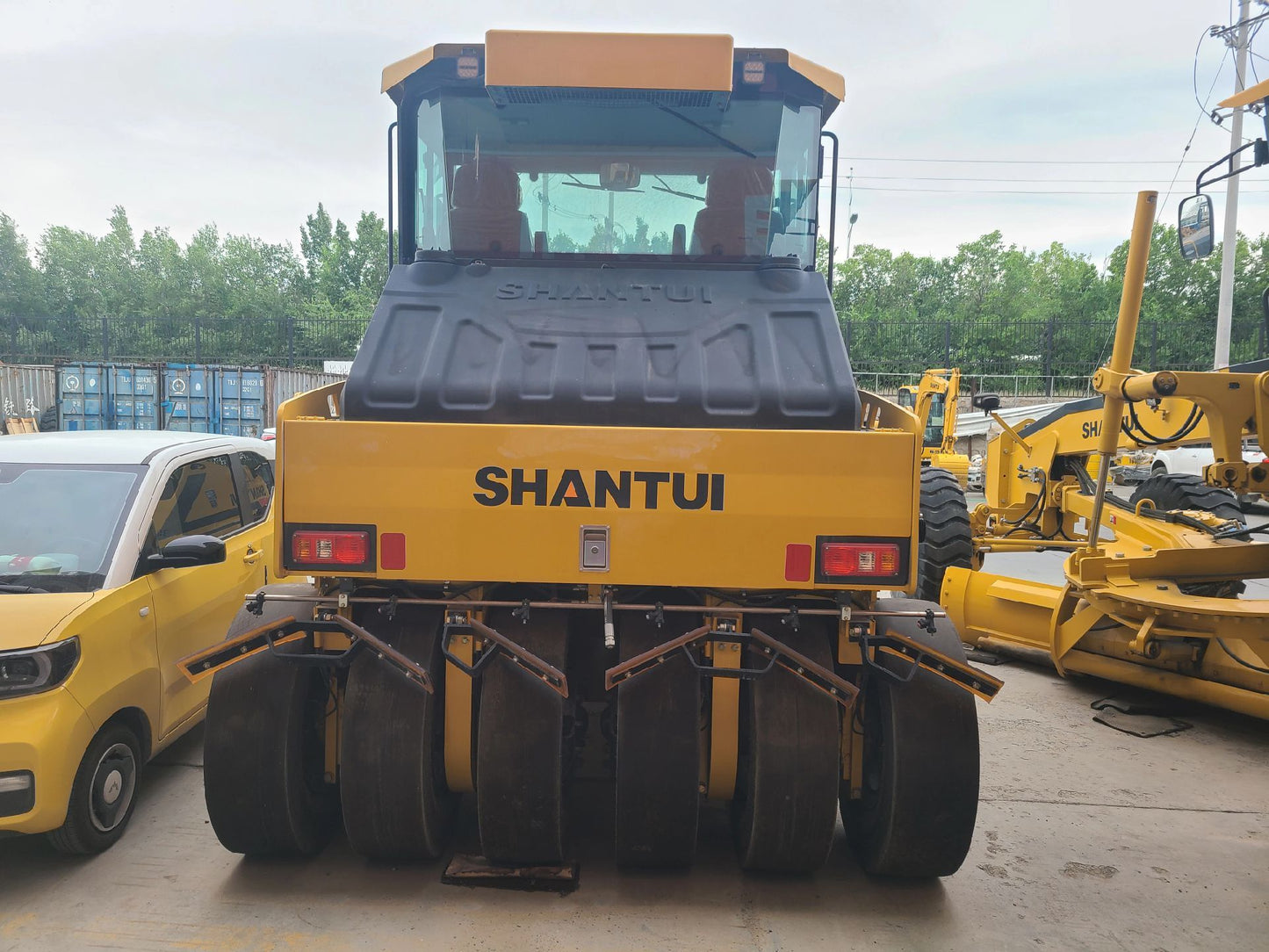 New Shantui SRT30H-G Road Roller for Sale - Alternative Stock rear side view