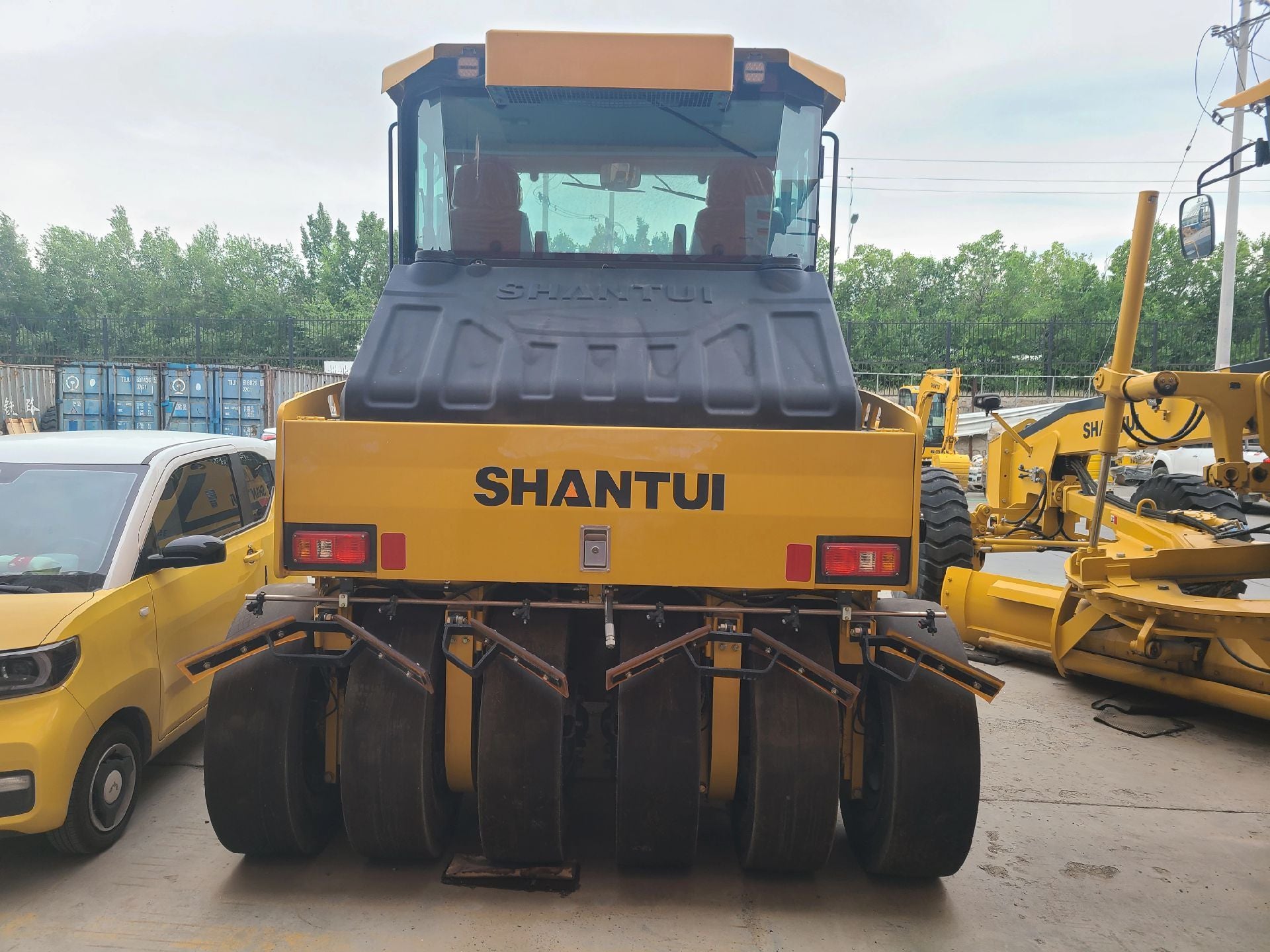 New Shantui SRT30H-G Road Roller for Sale - Alternative Stock rear side view