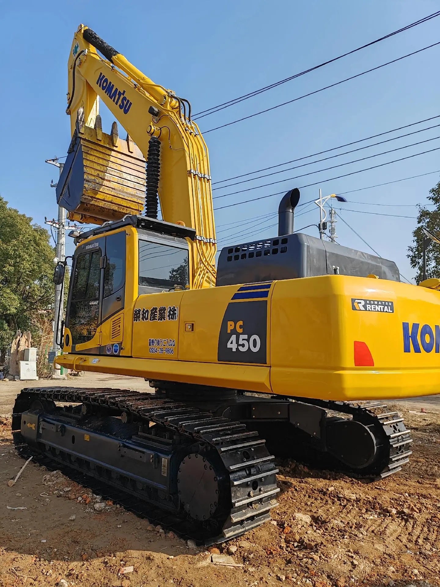 USED KOMATSU PC450-8