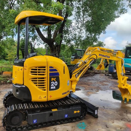 Used Komatsu PC20MR Excavator for Sale rear side view