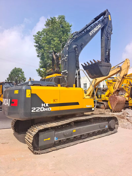 New Hyundai HX220HD Excavator for Sale rear side view