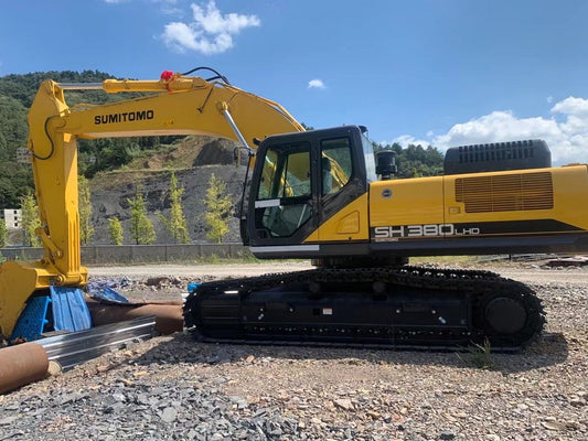 New Sumitomo SH380LHD-7 Excavator for Sale rear side view