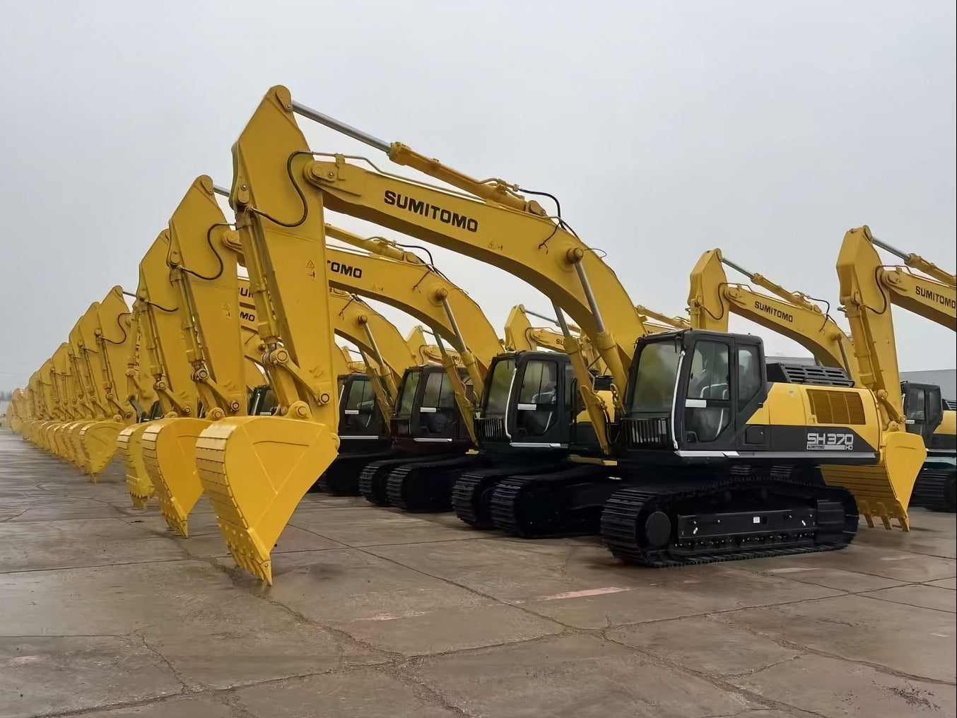 New Sumitomo SH370HD-7 Excavator for Sale detail view
