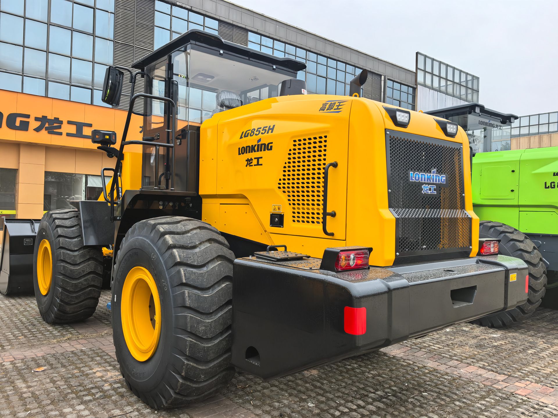 New Lonking LG855H Wheel Loader for Sale front view