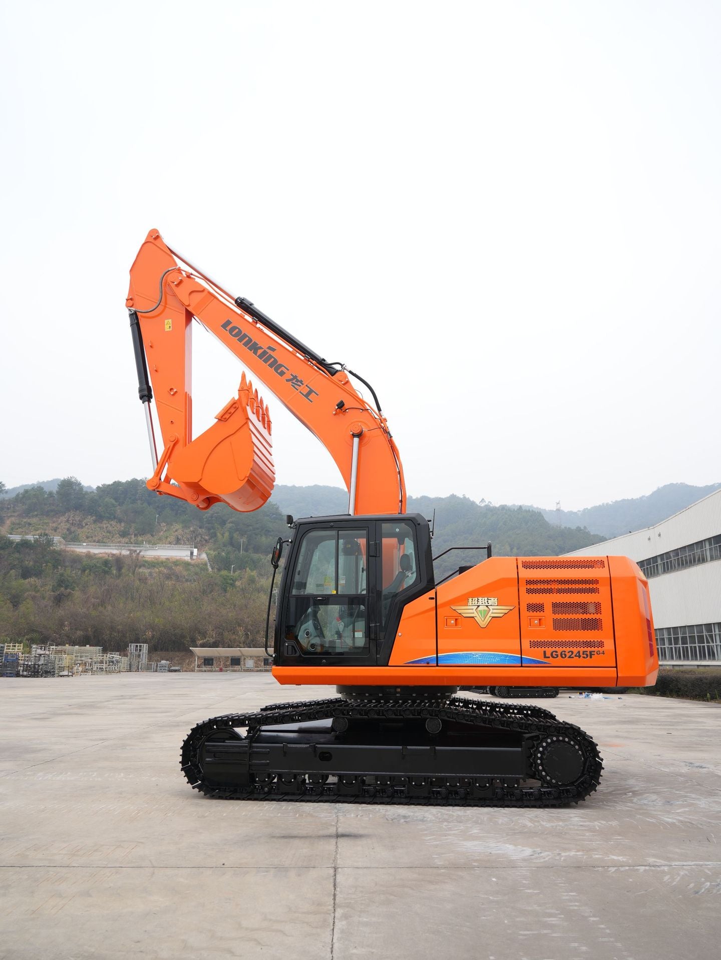 New Lonking LG6245F Road Roller for Sale rear side view