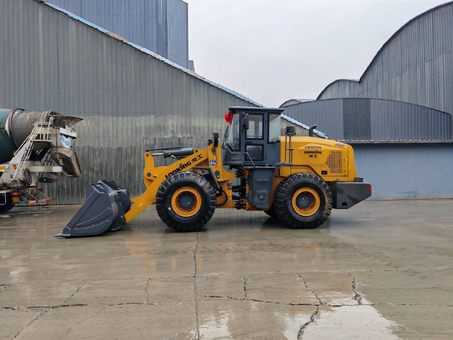 New Lonking LG855H Wheel Loader for Sale detail view