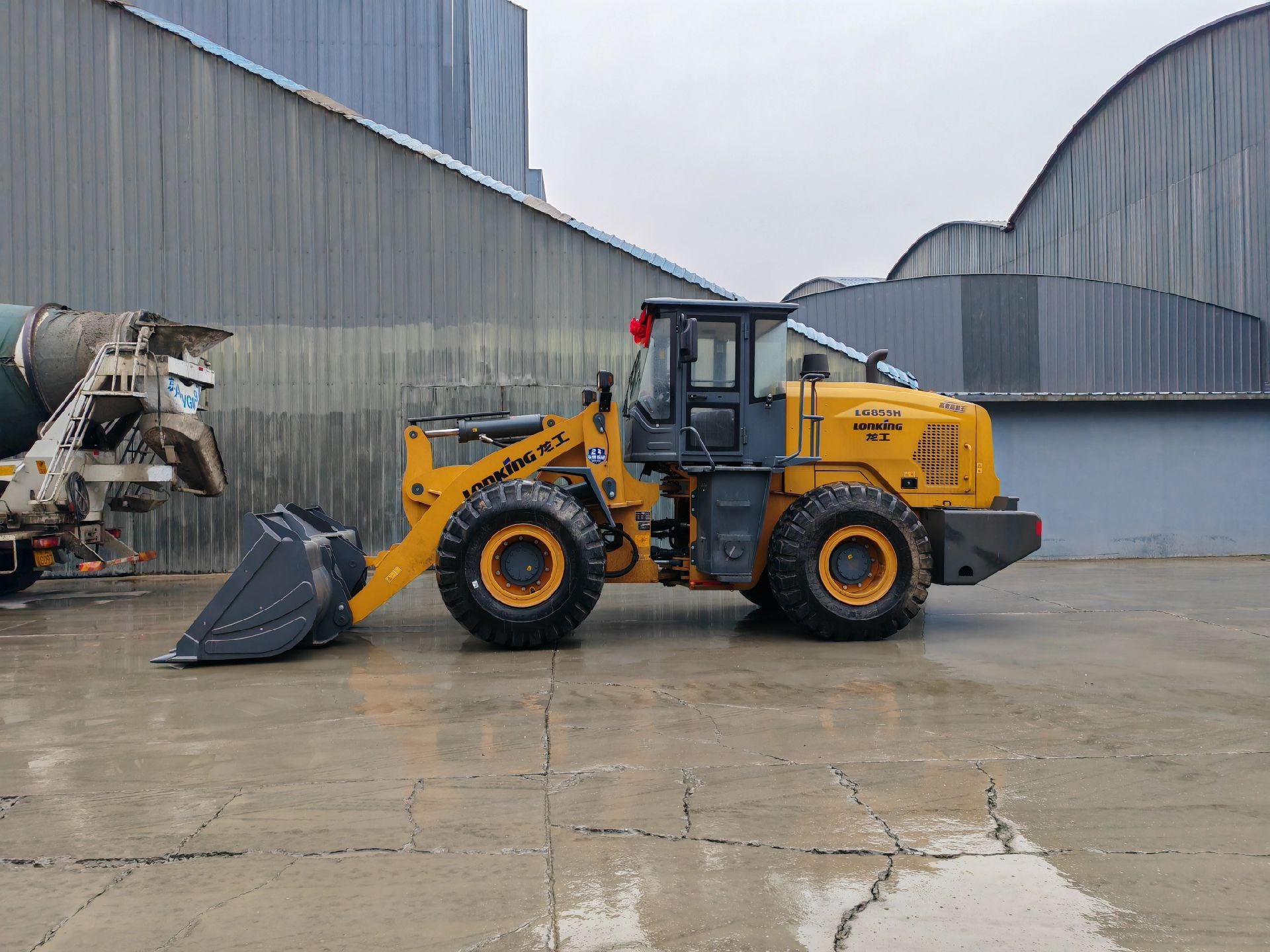 New Lonking LG855H Wheel Loader for Sale detail view