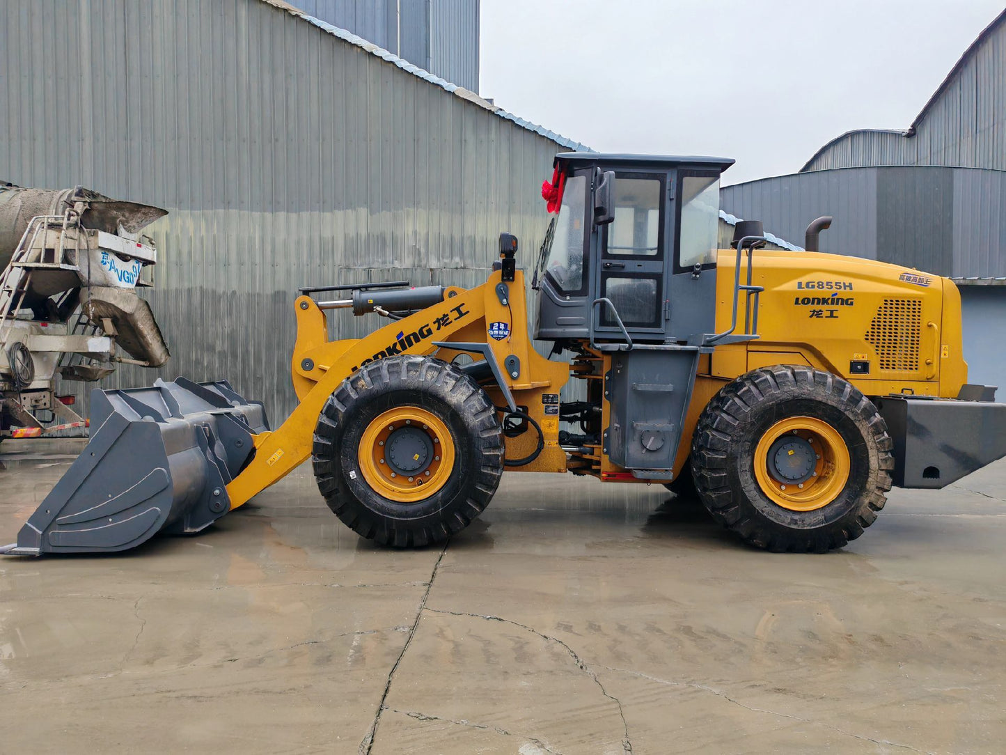 New Lonking LG855H Wheel Loader for Sale detail view