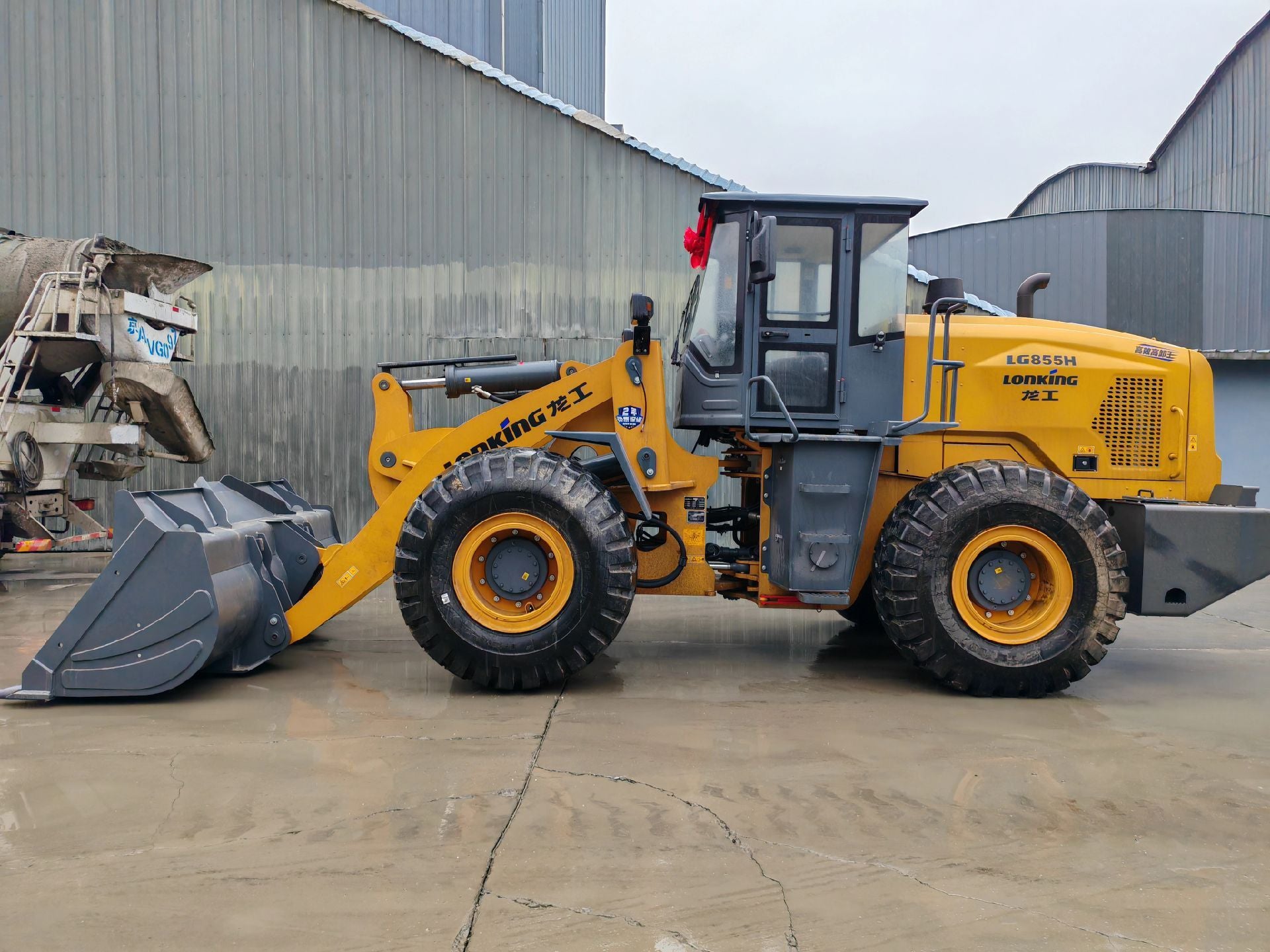 New Lonking LG855H Wheel Loader for Sale detail view