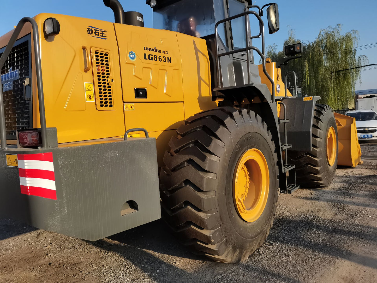 New Lonking LG863N Wheel Loader for Sale detail view