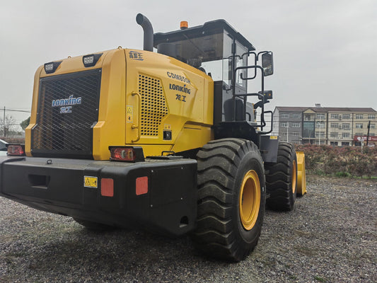 New Lonking CDM855H Wheel Loader for Sale rear side view