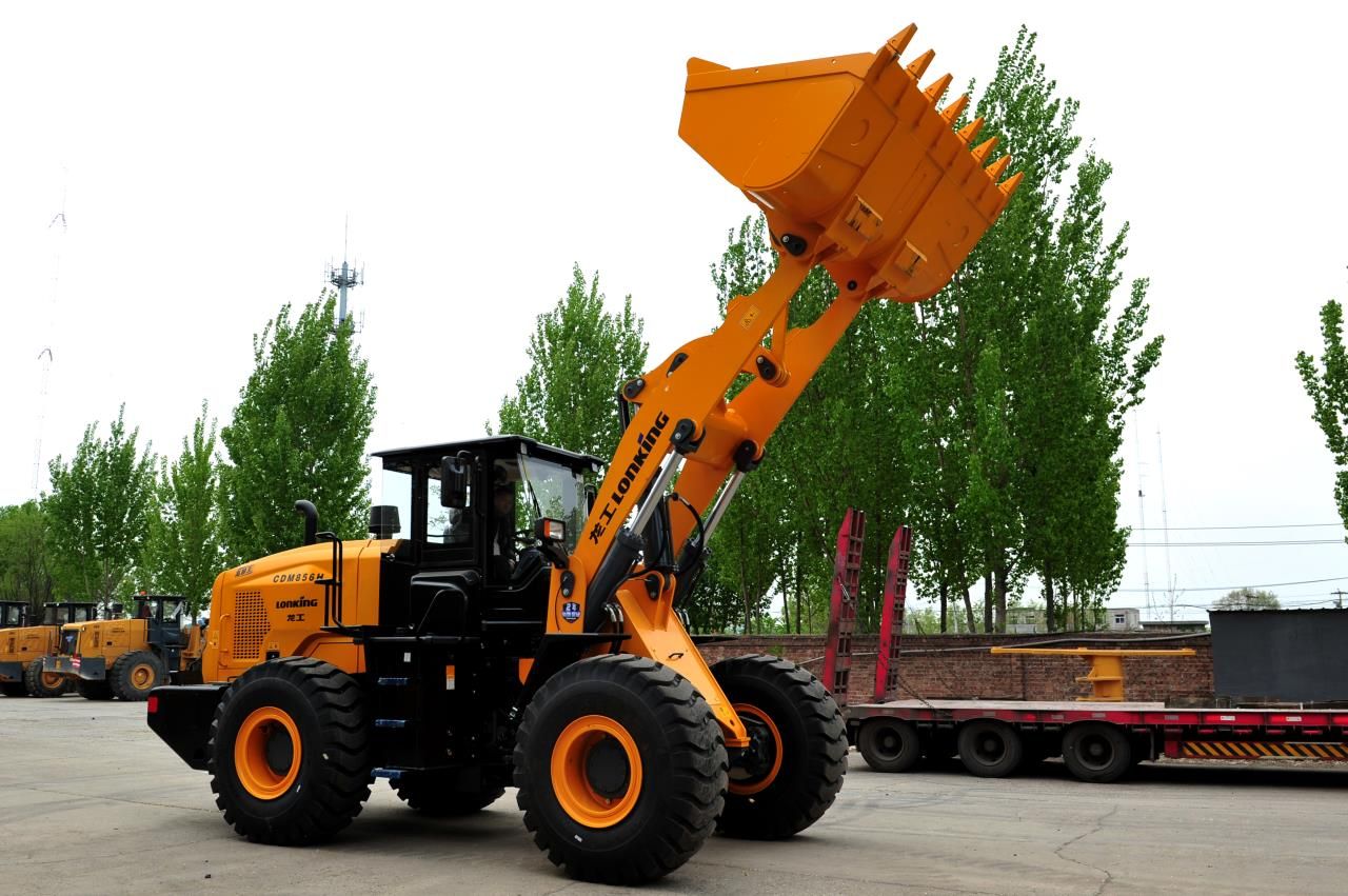 New Lonking CDM856H Wheel Loader for Sale rear side view