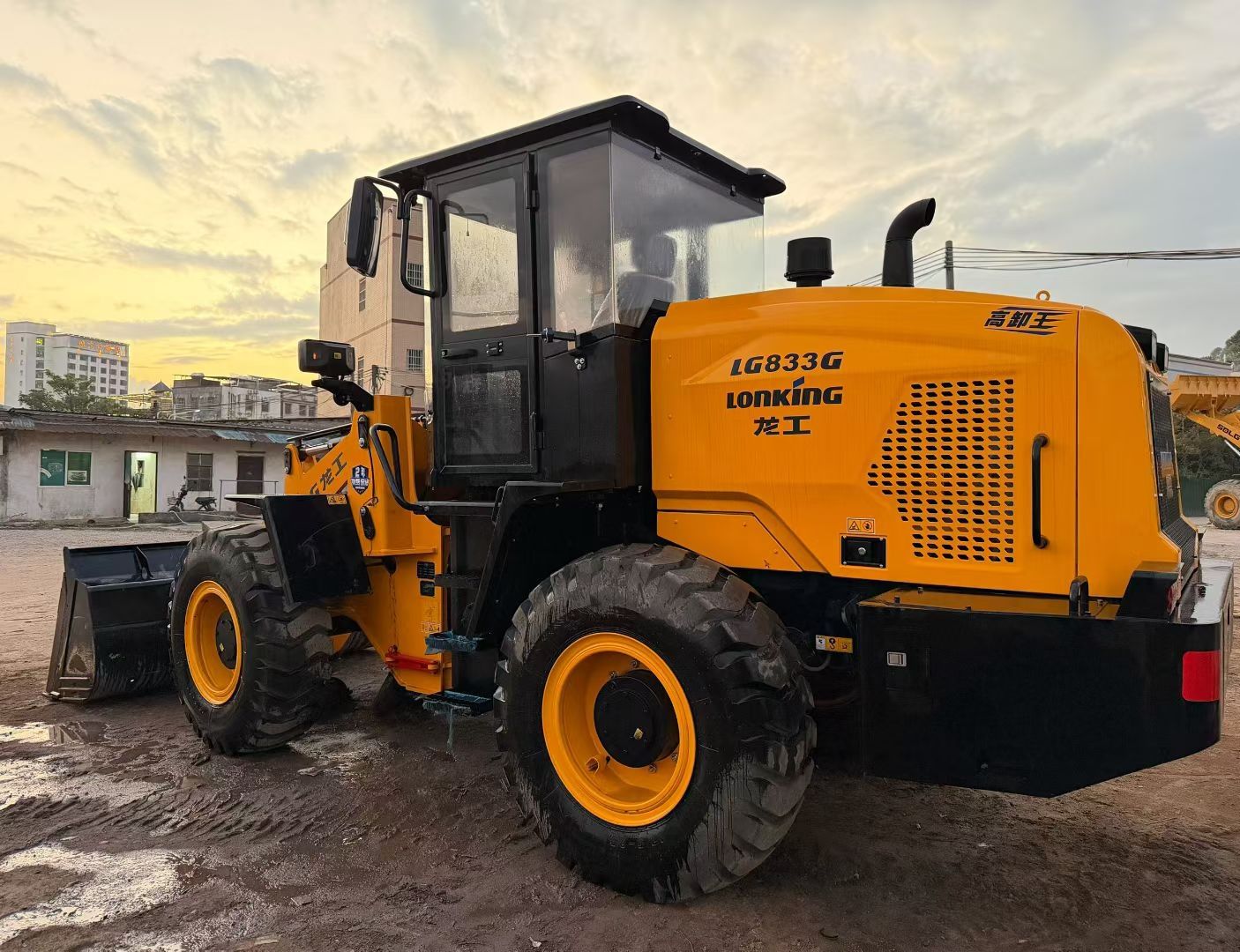 New Lonking LG833G Wheel Loader for Sale front view