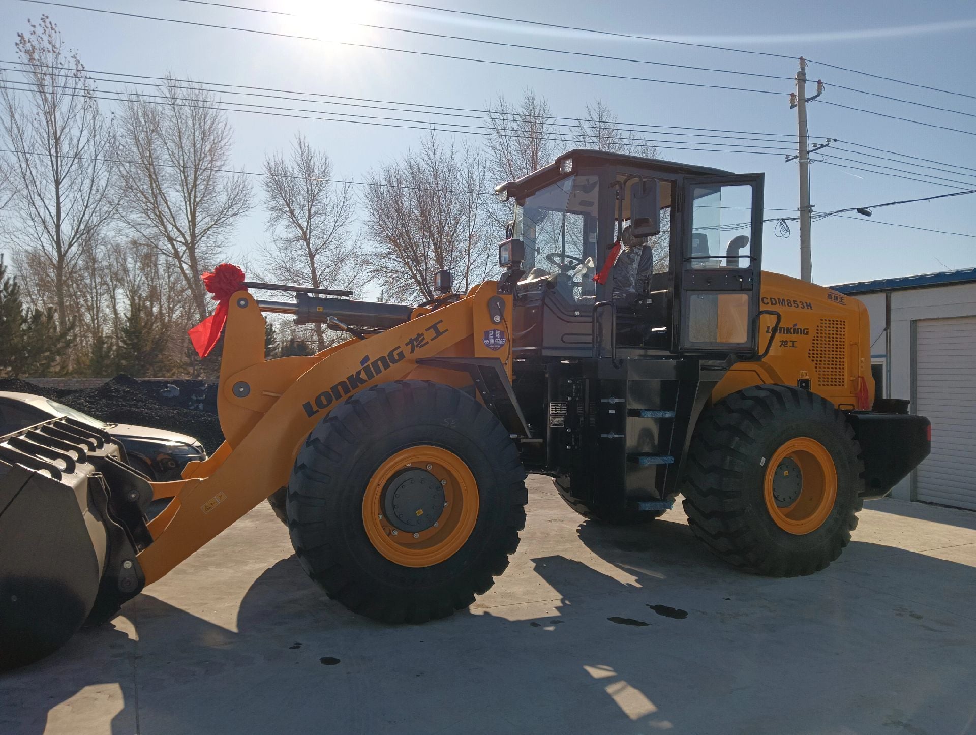New Lonking CDM853H Wheel Loader for Sale detail view