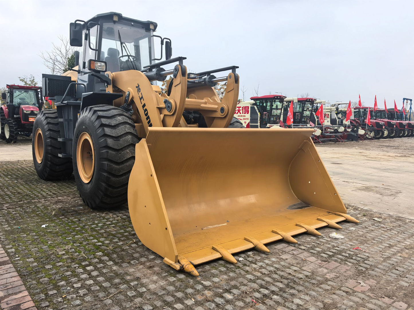 New Lonking LG850H Wheel Loader for Sale detail view