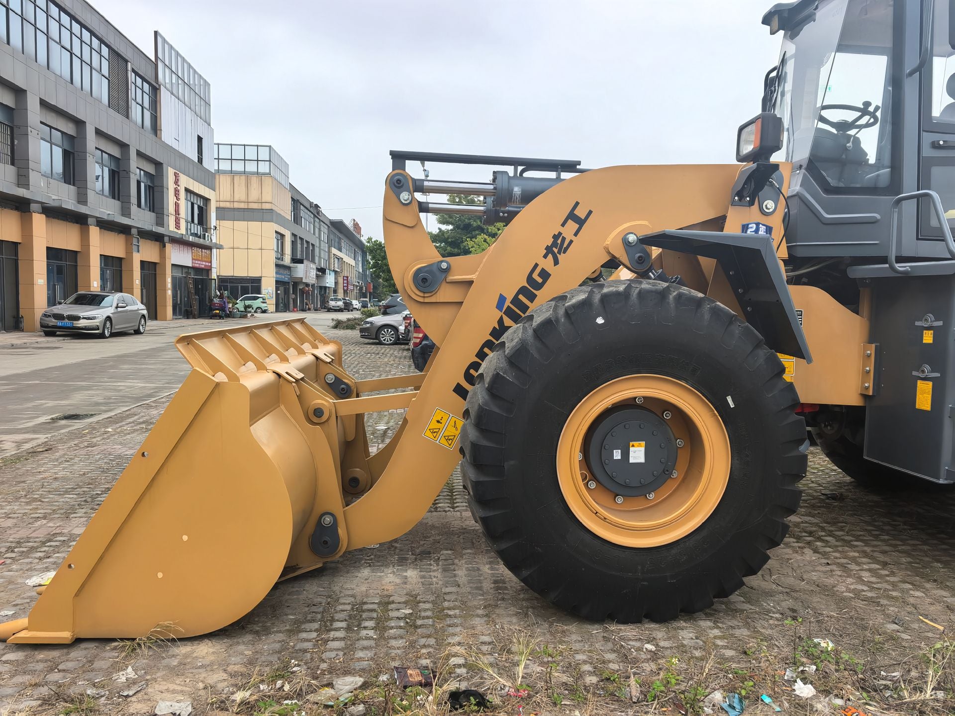 New Lonking LG850H Wheel Loader for Sale detail view