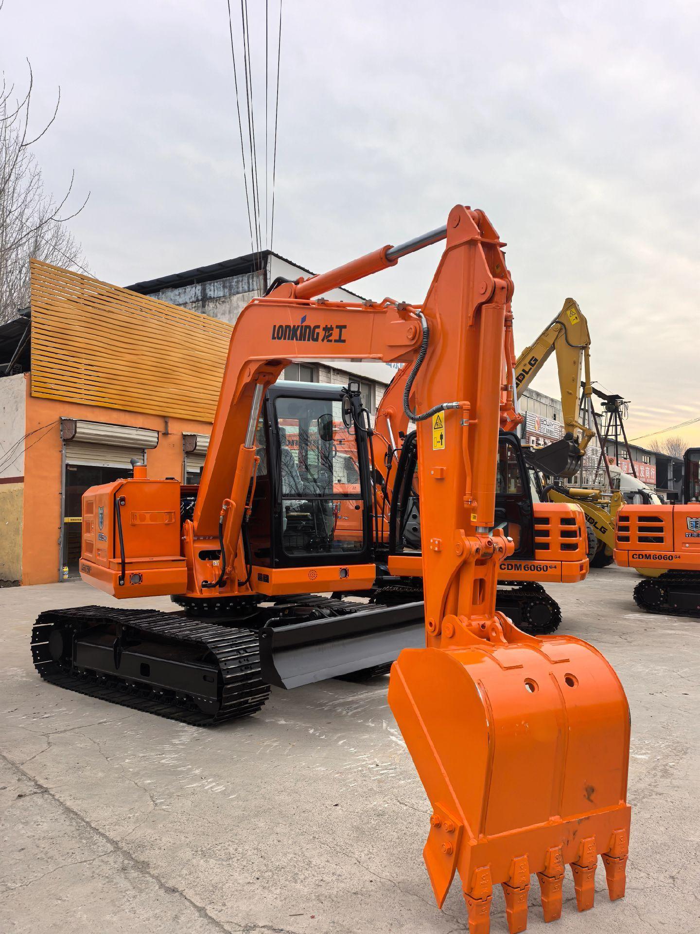 New Lonking LG6075 Excavator for Sale detail view