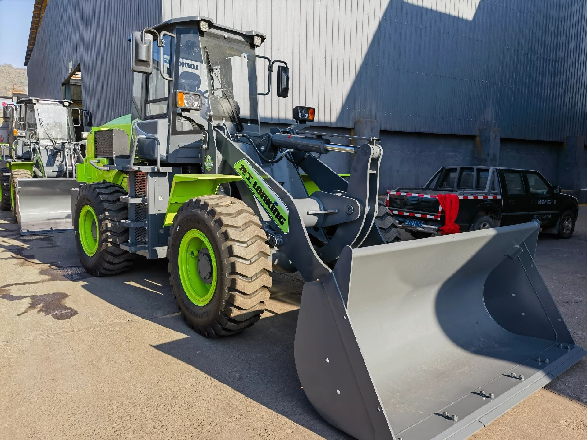 New Lonking LG833H-E Wheel Loader for Sale front view