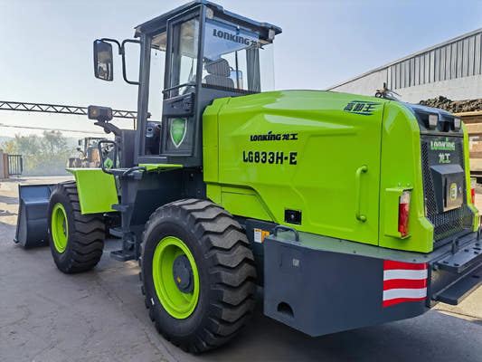 New Lonking LG833H-E Wheel Loader for Sale rear side view