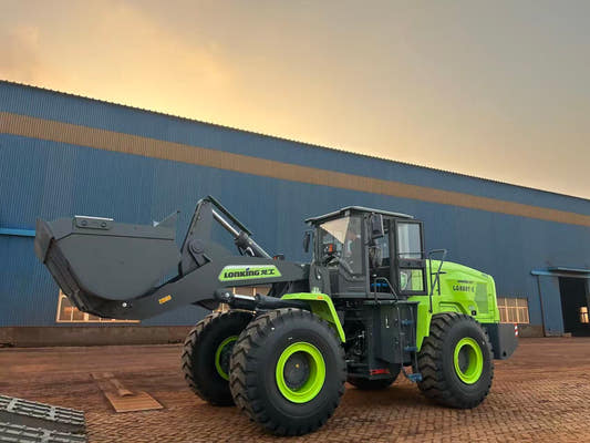 New Lonking LG866T-E Wheel Loader for Sale rear side view