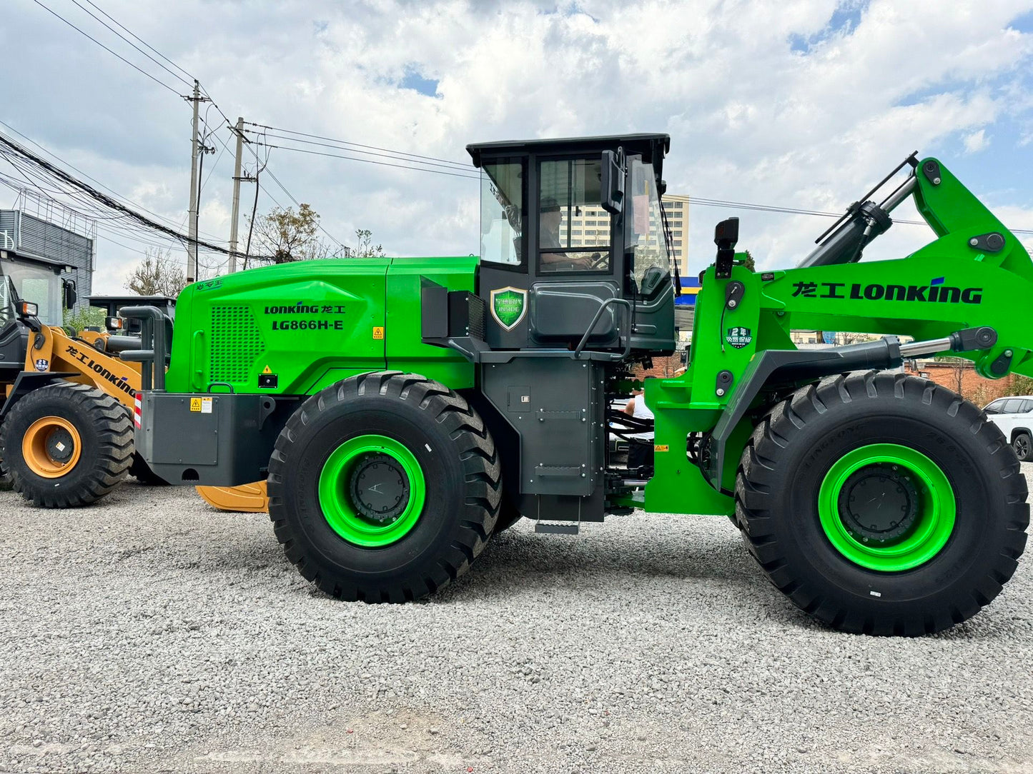 New Lonking LG866H-E Wheel Loader for Sale front view
