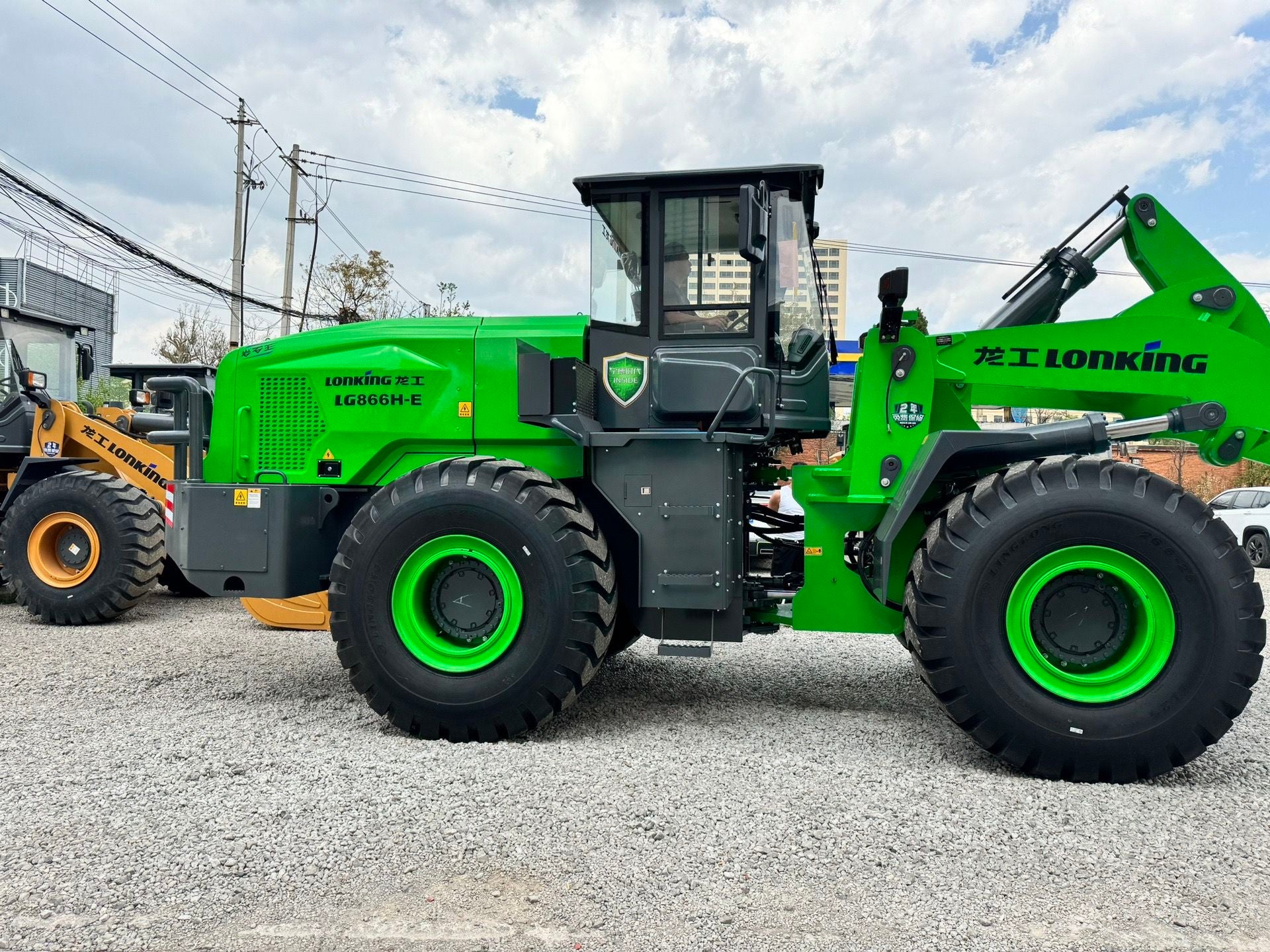 New Lonking LG866H-E Wheel Loader for Sale front view