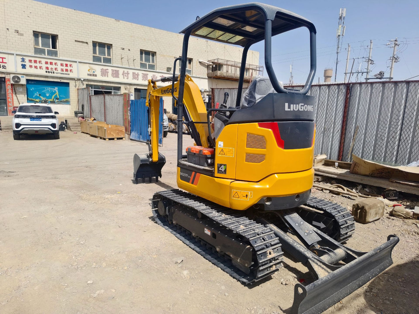 New Liugong 9027FZTS Excavator for Sale front view