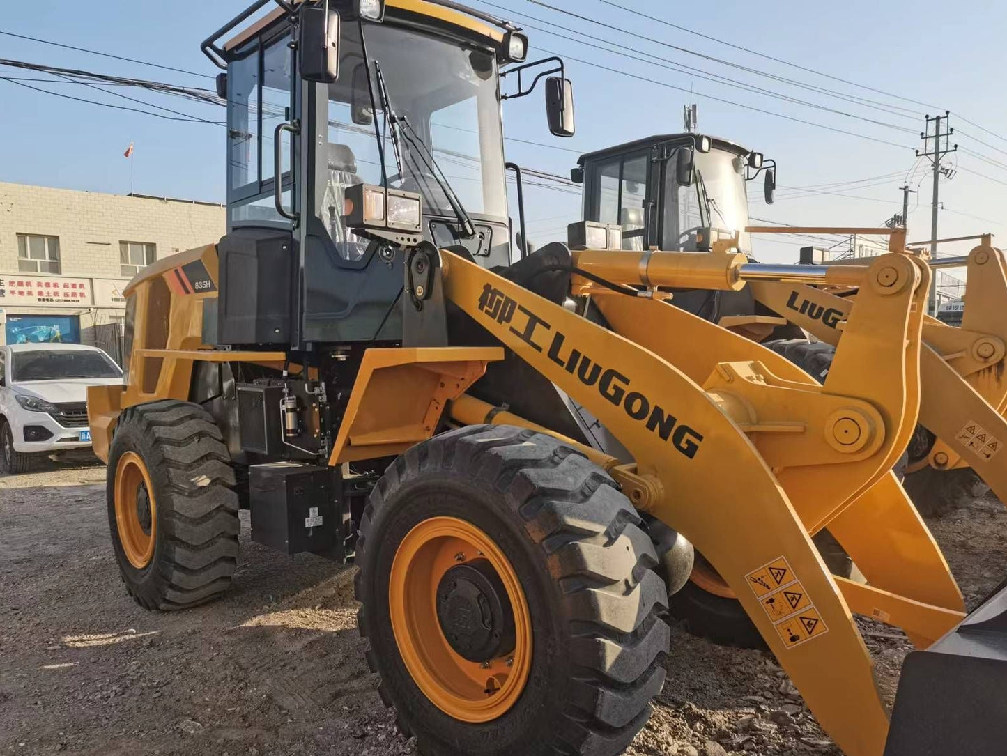 New Liugong 835H Wheel Loader for Sale detail view