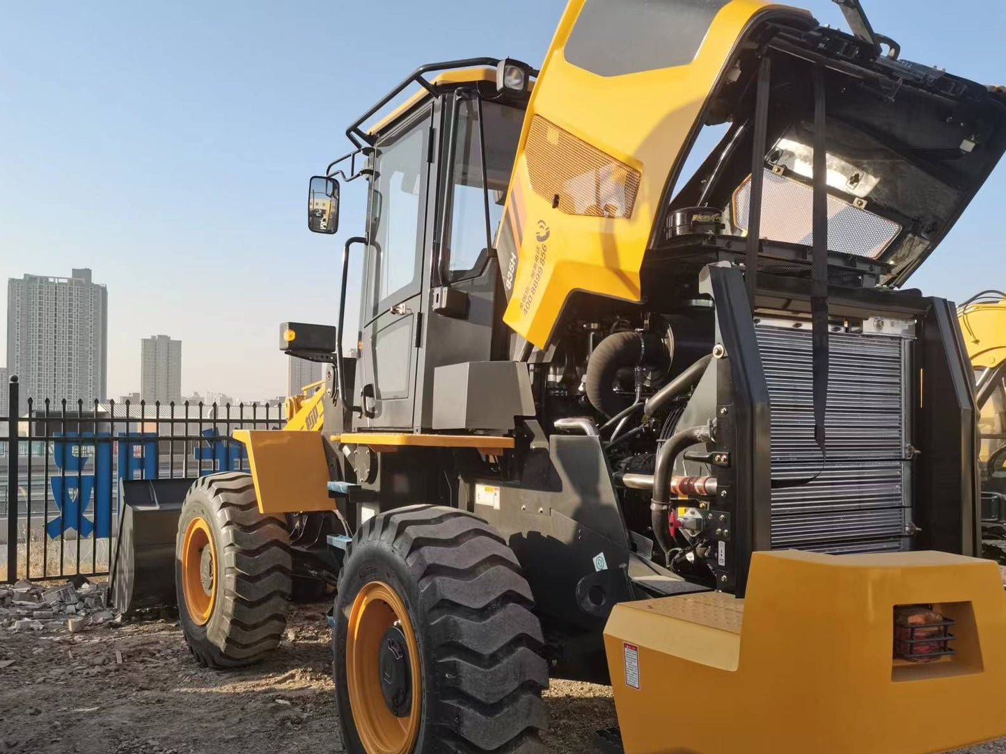 New Liugong 835H Wheel Loader for Sale detail view