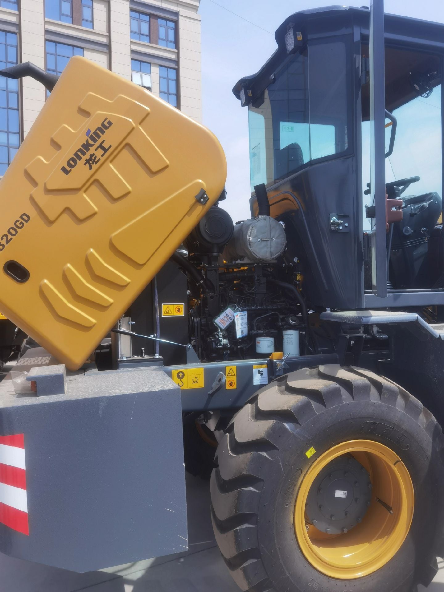 New Lonking 820GD Wheel Loader for Sale detail view