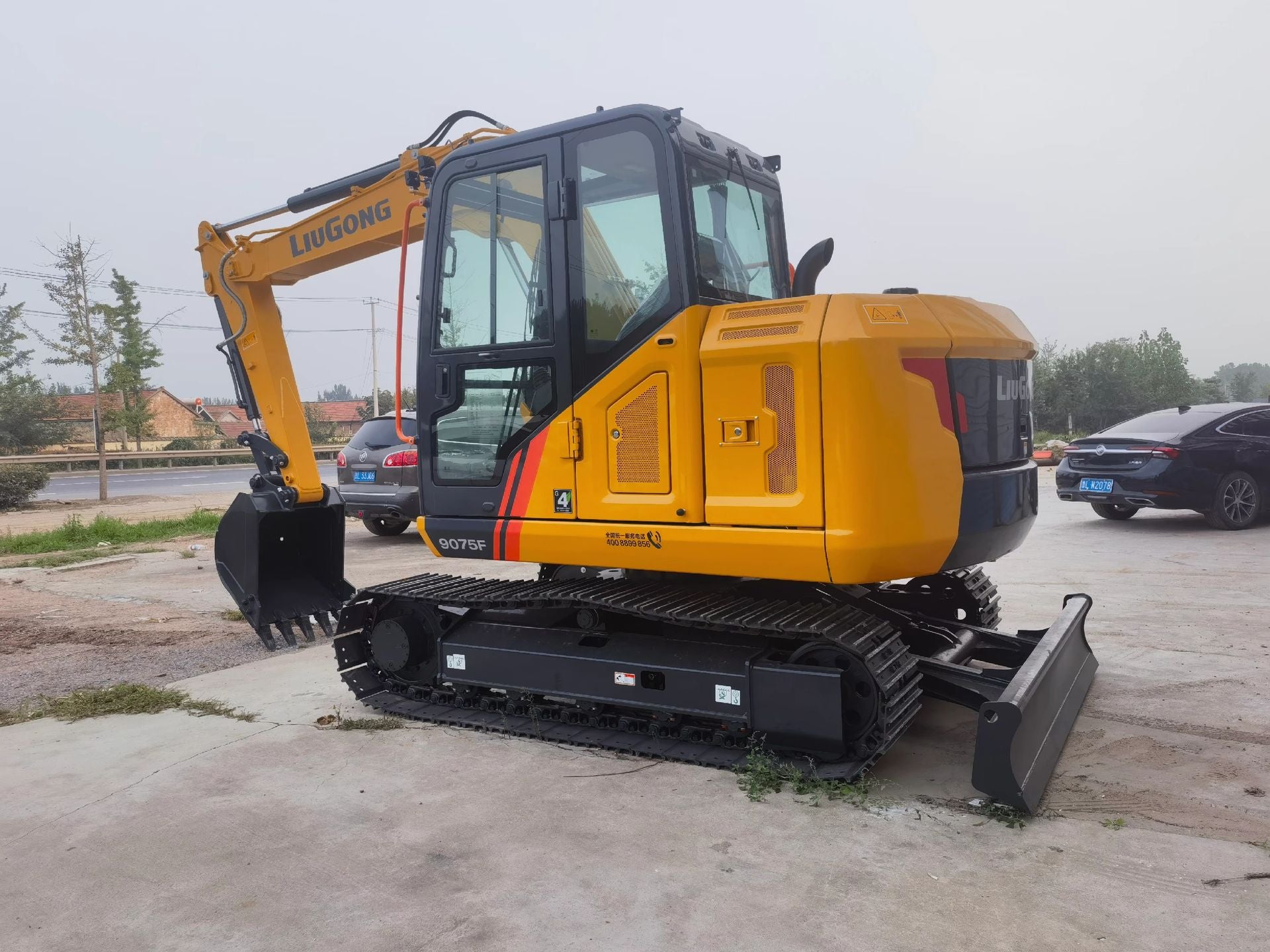 New Liugong 9075F Yuchai Engine Excavator for Sale detail view