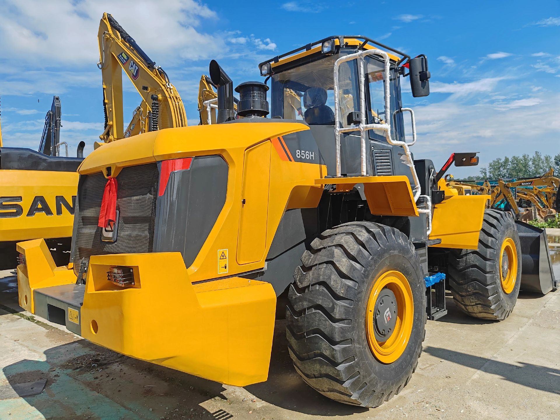 New Liugong 856H Wheel Loader for Sale front view
