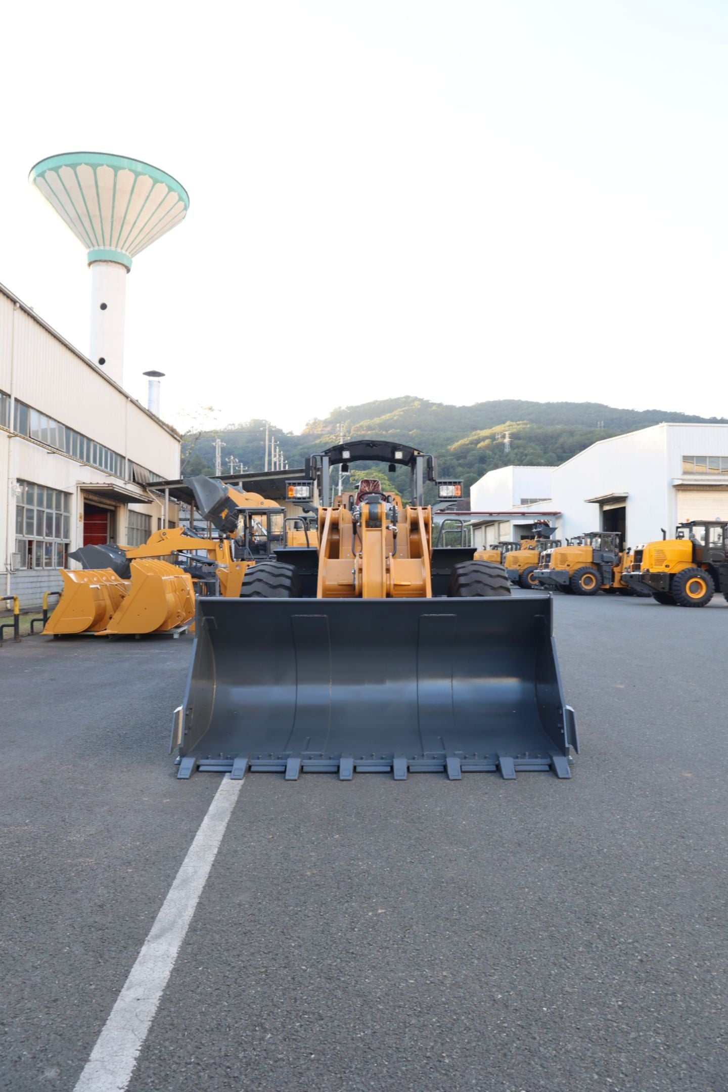 New Lonking LG955HRA Wheel Loader for Sale front view