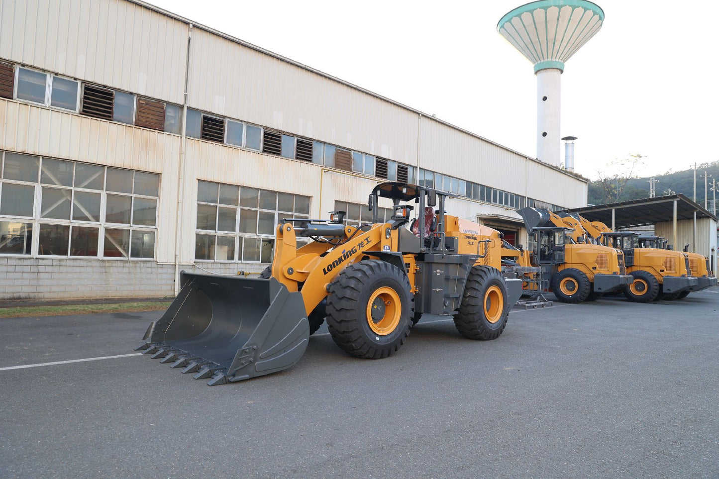 New Lonking LG955HRA Wheel Loader for Sale detail view