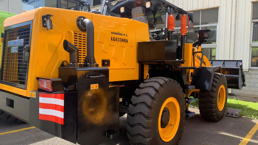 New Lonking LG833HRA Wheel Loader for Sale rear side view