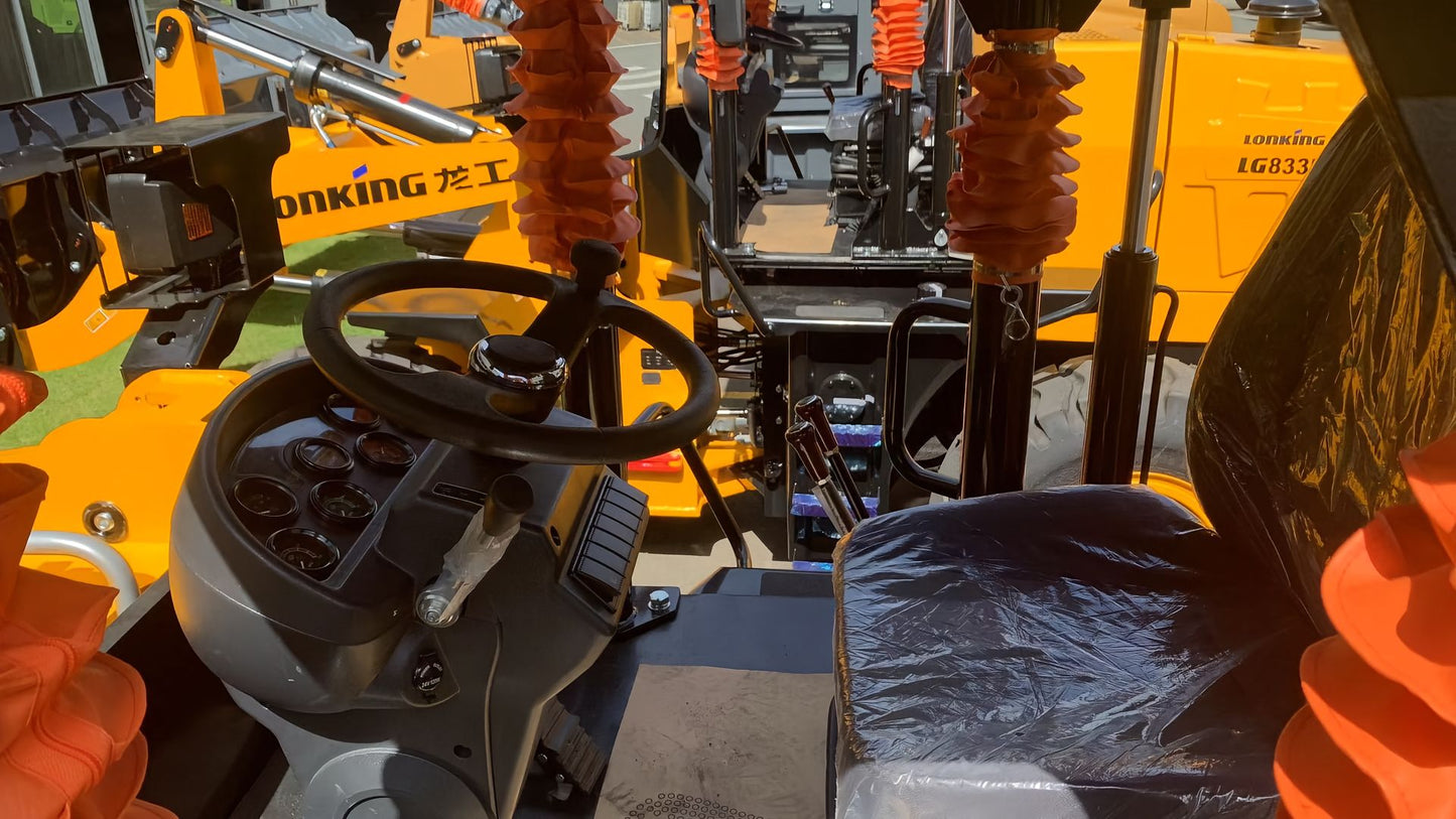 New Lonking LG833HRA Wheel Loader for Sale detail view